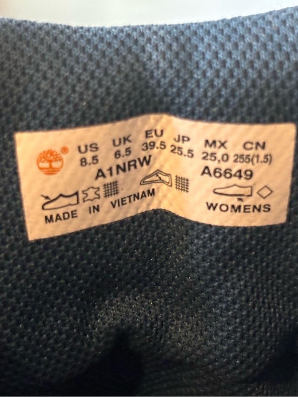 Timberland Waterproof Hiking Boots Womens 8.5 Brown Leather Trail Outdoor - Picture 5 of 5